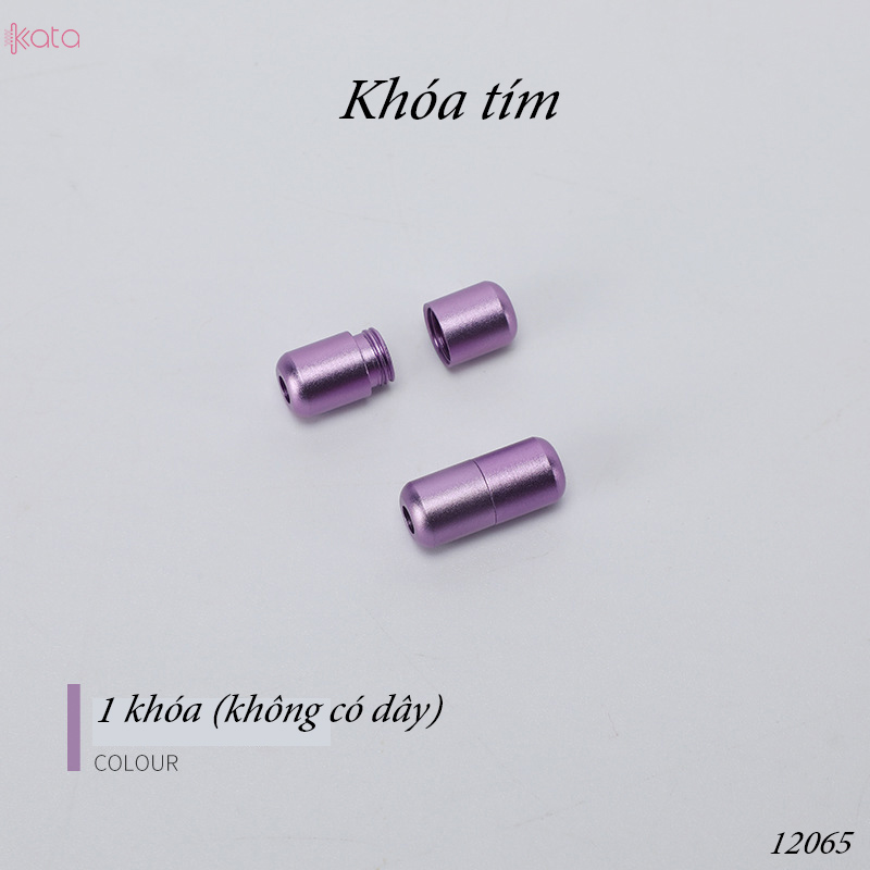 Dây giày lười đàn hồi khóa kim loại tiện lợi phù hợp Nam Nữ  trẻ em 12065