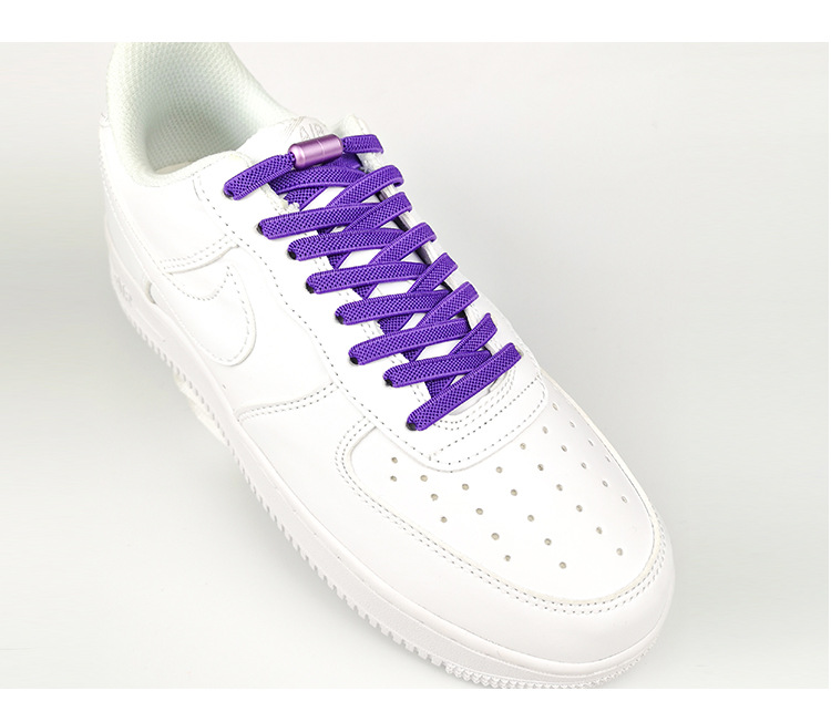 Dây giày lười đàn hồi khóa kim loại tiện lợi phù hợp Nam Nữ  trẻ em 12065