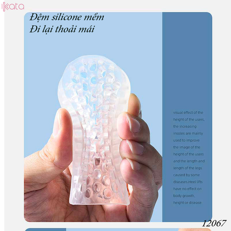 Miếng đệm tăng chiều cao silicone có thể tháo rời 12067