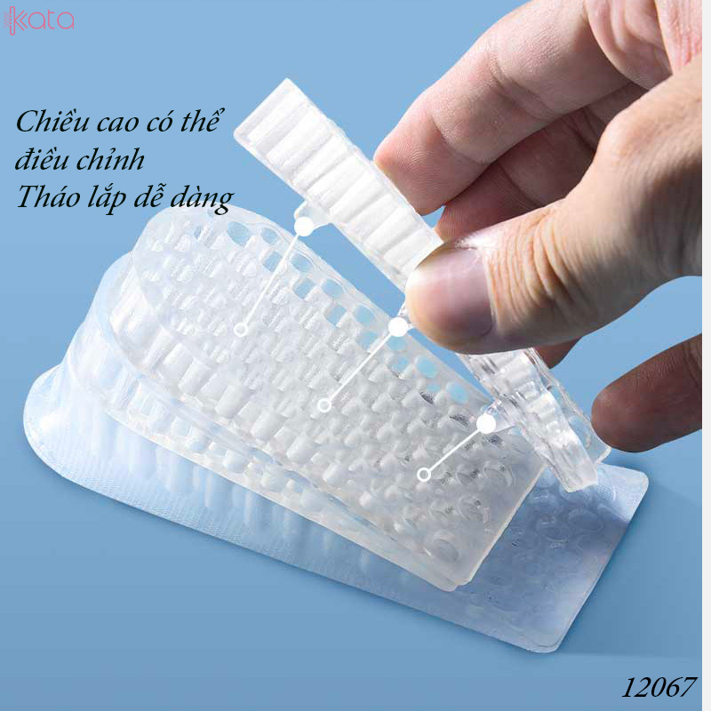 Miếng đệm tăng chiều cao silicone có thể tháo rời 12067