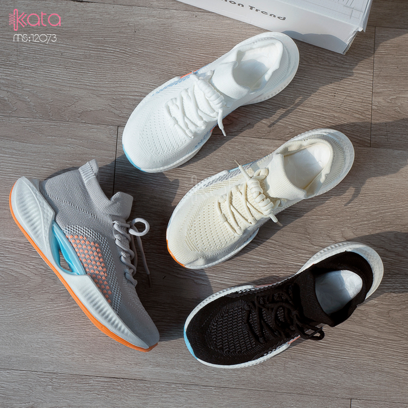 Giày nữ vải dệt thoáng khí mùa hè giày thể thao sinh viên thể dục dạo phố 12071