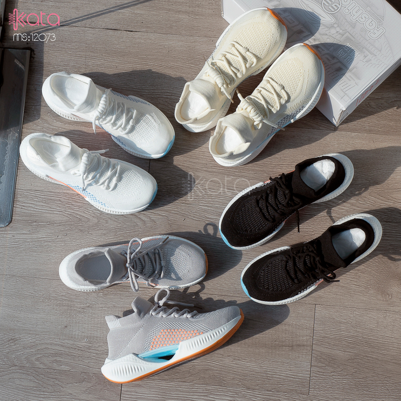 Giày nữ vải dệt thoáng khí mùa hè giày thể thao sinh viên thể dục dạo phố 12071