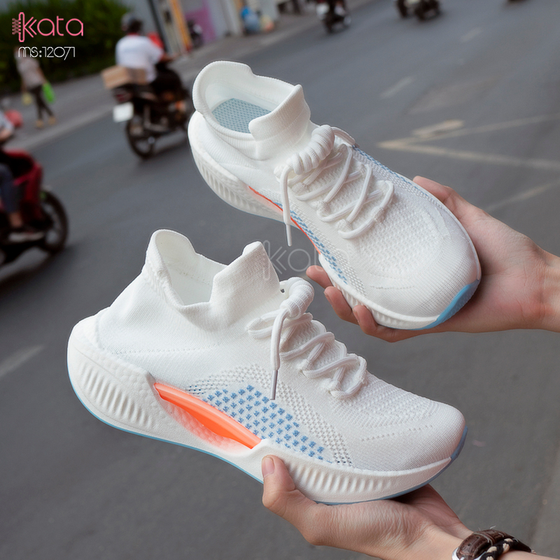 Giày nữ vải dệt thoáng khí mùa hè giày thể thao sinh viên thể dục dạo phố 12071