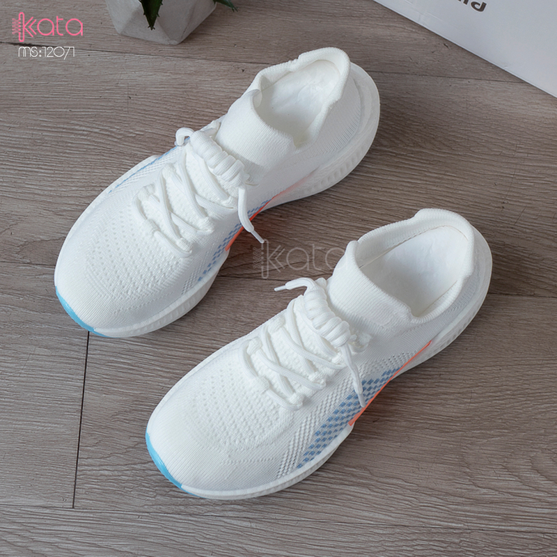 Giày nữ vải dệt thoáng khí mùa hè giày thể thao sinh viên thể dục dạo phố 12071