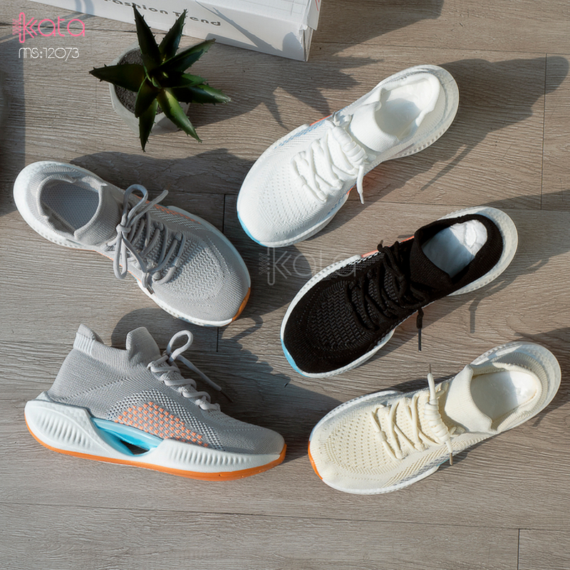 Giày nữ vải dệt thoáng khí mùa hè giày thể thao sinh viên thể dục dạo phố 12071