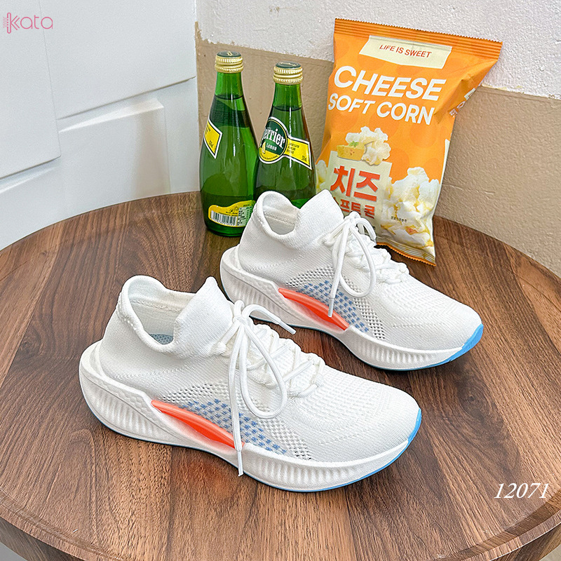 Giày nữ vải dệt thoáng khí mùa hè giày thể thao sinh viên thể dục dạo phố 12071