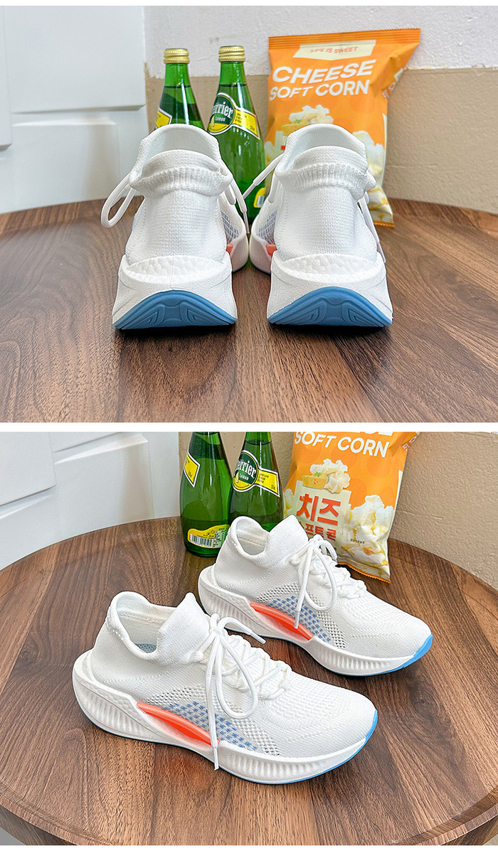 Giày nữ vải dệt thoáng khí mùa hè giày thể thao sinh viên thể dục dạo phố 12071