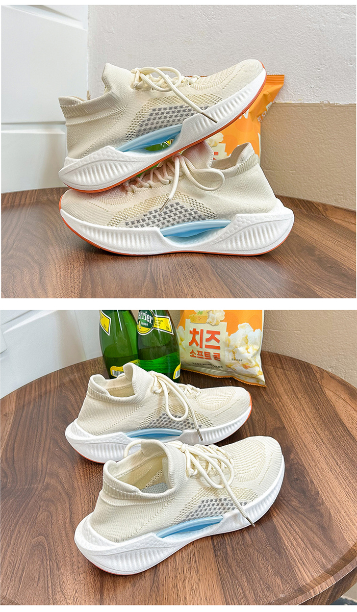 Giày nữ vải dệt thoáng khí mùa hè giày thể thao sinh viên thể dục dạo phố 12071