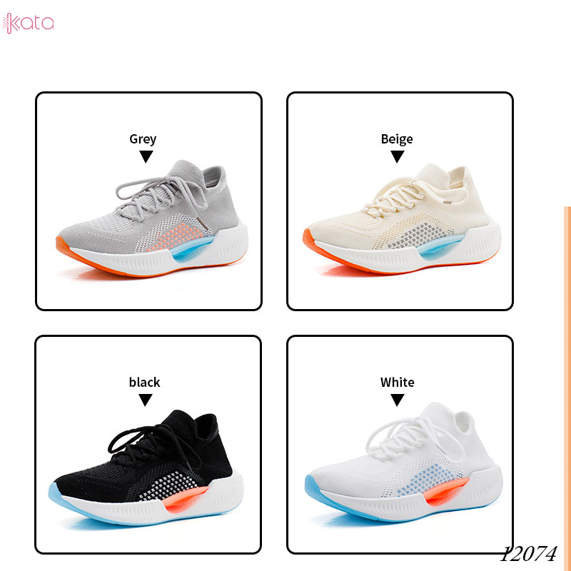 Giày nữ vải dệt thoáng khí mùa hè giày thể thao sinh viên thể dục dạo phố 12071