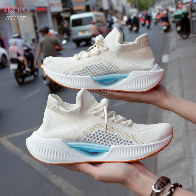 Giày nữ vải dệt thoáng khí mùa hè giày thể thao sinh viên thể dục dạo phố 12071