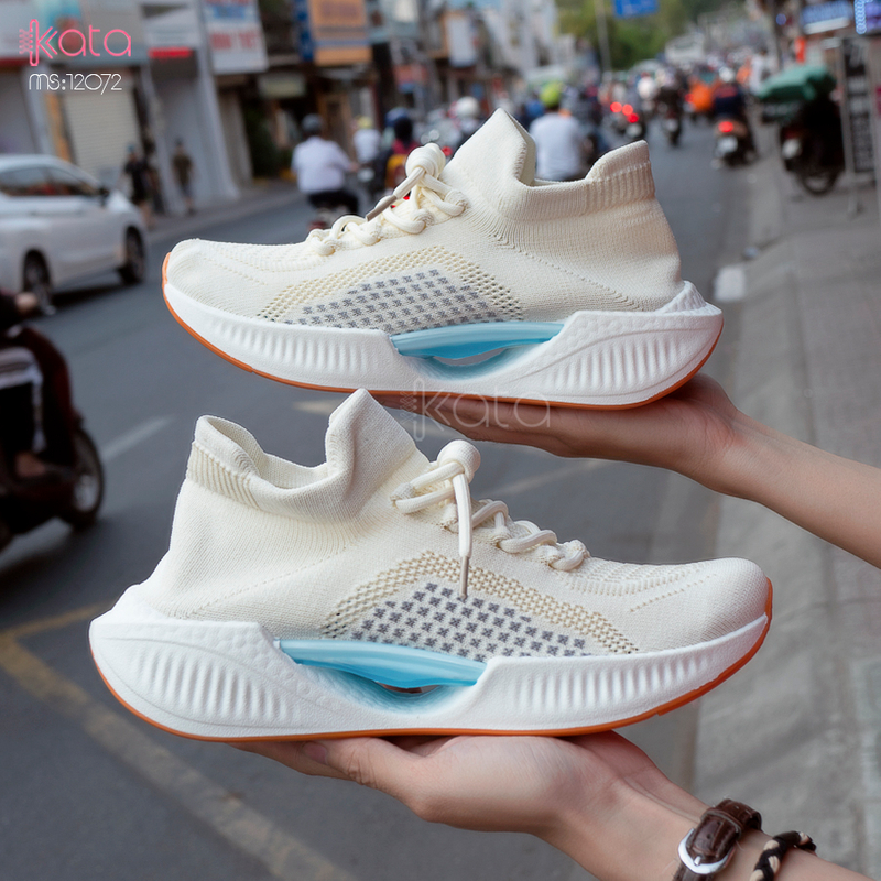 Giày nữ vải dệt thoáng khí mùa hè giày thể thao sinh viên thể dục dạo phố 12071