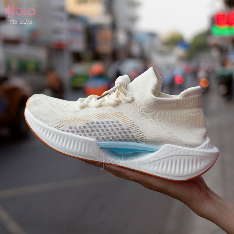 Giày nữ vải dệt thoáng khí mùa hè giày thể thao sinh viên thể dục dạo phố 12071