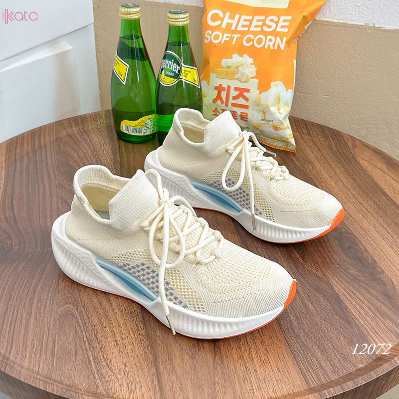 Giày nữ vải dệt thoáng khí mùa hè giày thể thao sinh viên thể dục dạo phố 12071