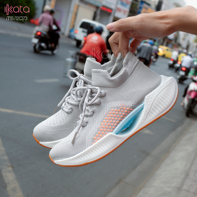 Giày nữ vải dệt thoáng khí mùa hè giày thể thao sinh viên thể dục dạo phố 12071