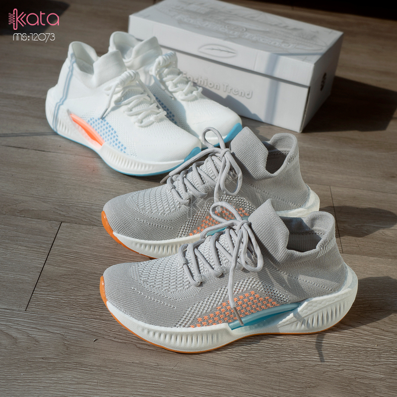 Giày nữ vải dệt thoáng khí mùa hè giày thể thao sinh viên thể dục dạo phố 12071