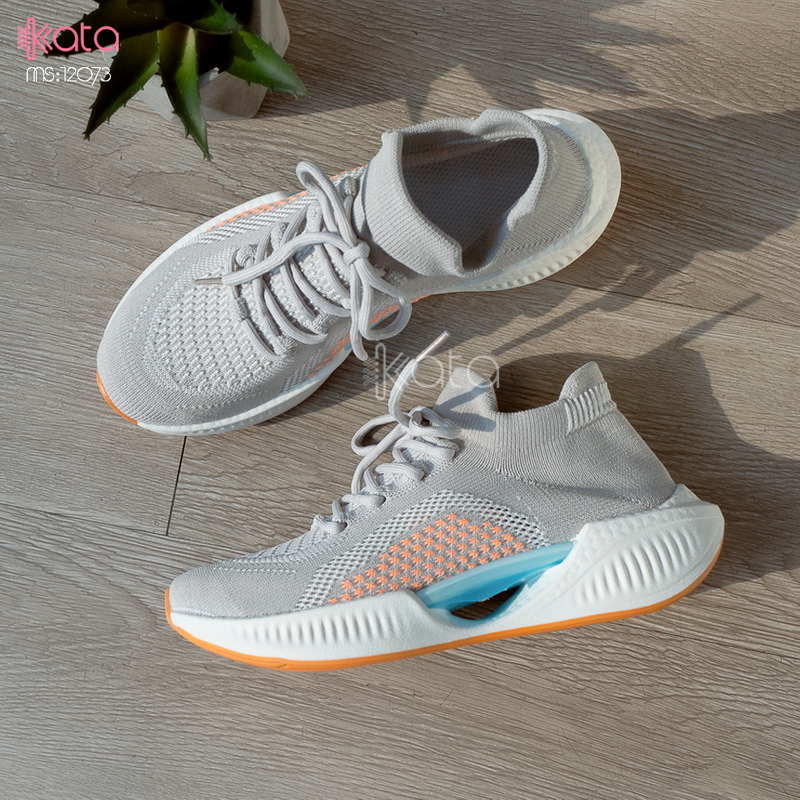 Giày nữ vải dệt thoáng khí mùa hè giày thể thao sinh viên thể dục dạo phố 12071