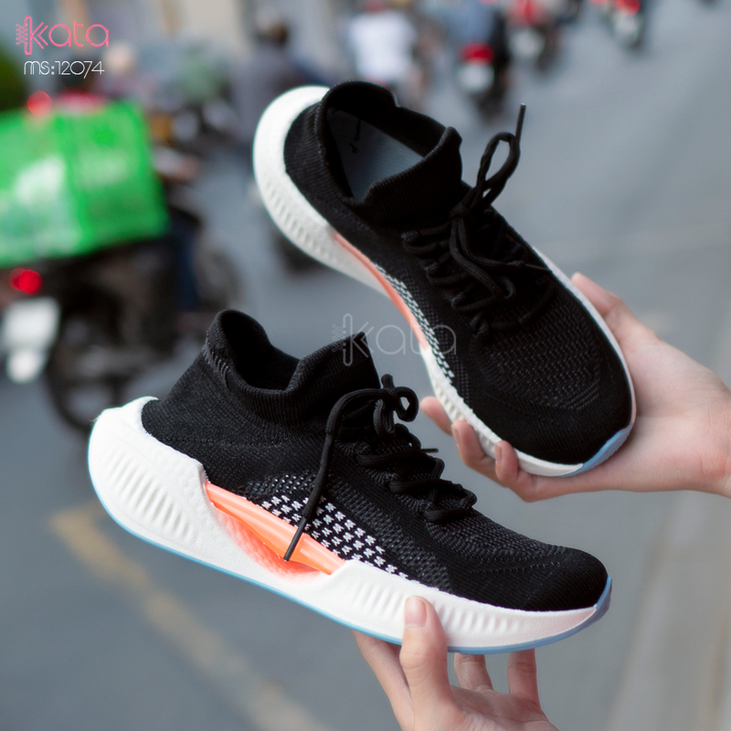 Giày nữ vải dệt thoáng khí mùa hè giày thể thao sinh viên thể dục dạo phố 12071