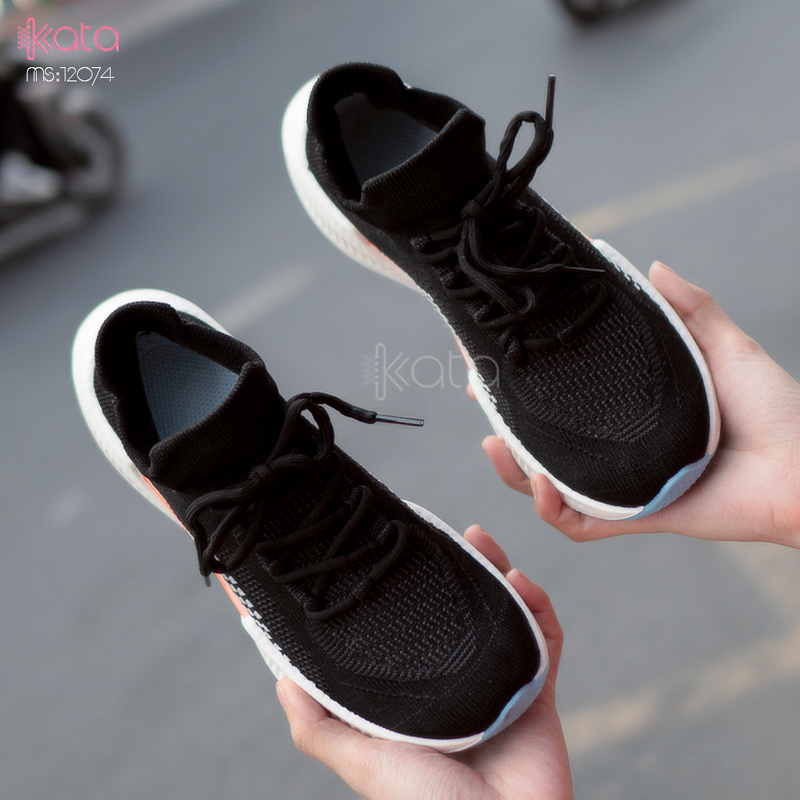 Giày nữ vải dệt thoáng khí mùa hè giày thể thao sinh viên thể dục dạo phố 12071