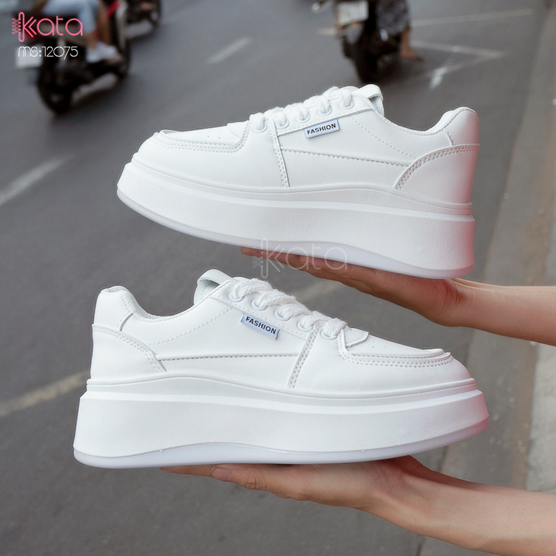 Giày tăng chiều cao,giày dạo phố phong cách Hàn Quốc nữ 12076