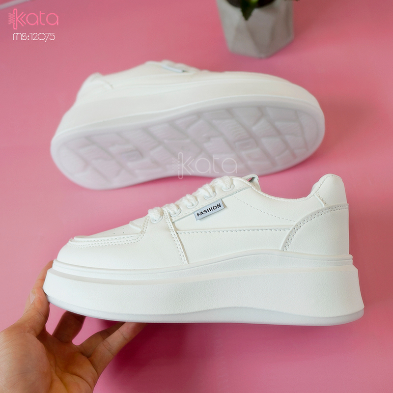 Giày tăng chiều cao,giày dạo phố phong cách Hàn Quốc nữ 12076