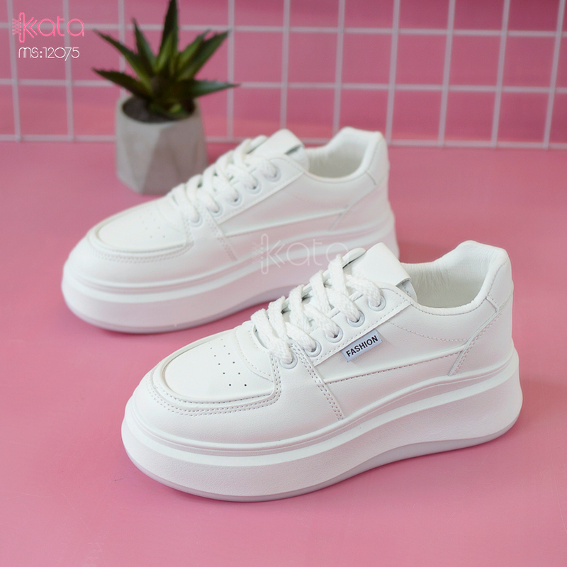 Giày tăng chiều cao,giày dạo phố phong cách Hàn Quốc nữ 12076