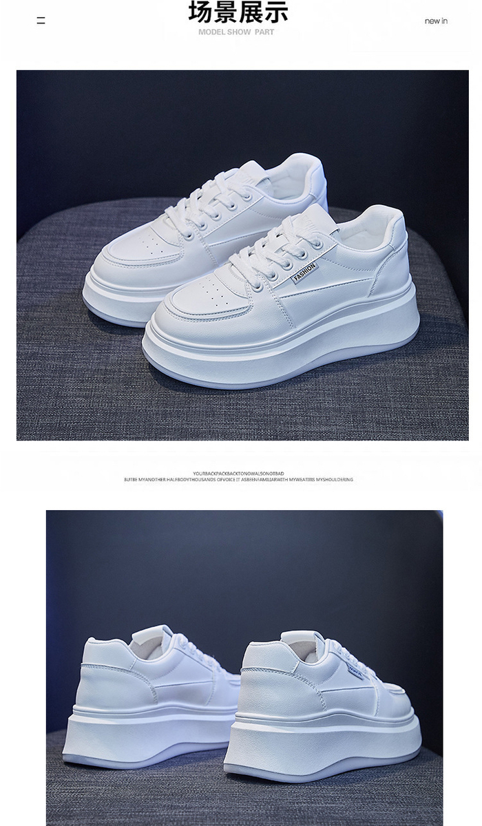 Giày tăng chiều cao,giày dạo phố phong cách Hàn Quốc nữ 12076