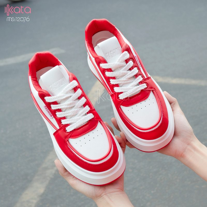 Giày tăng chiều cao,giày dạo phố phong cách Hàn Quốc nữ 12076