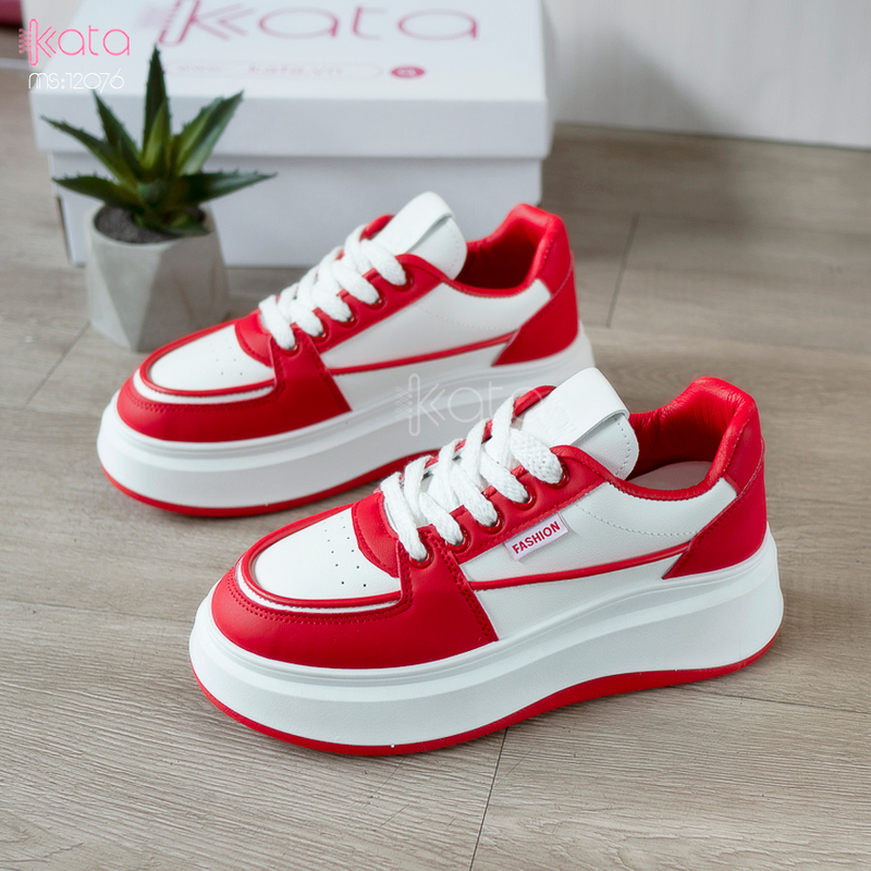 Giày tăng chiều cao,giày dạo phố phong cách Hàn Quốc nữ 12076