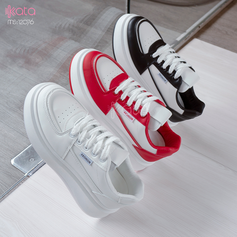 Giày tăng chiều cao,giày dạo phố phong cách Hàn Quốc nữ 12076