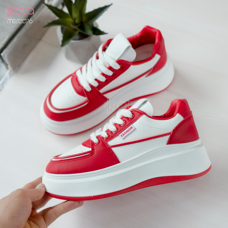 Giày tăng chiều cao,giày dạo phố phong cách Hàn Quốc nữ 12076