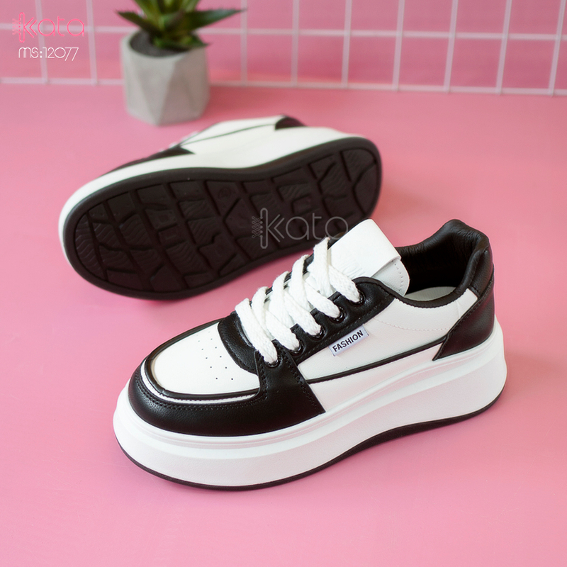 Giày tăng chiều cao,giày dạo phố phong cách Hàn Quốc nữ 12076