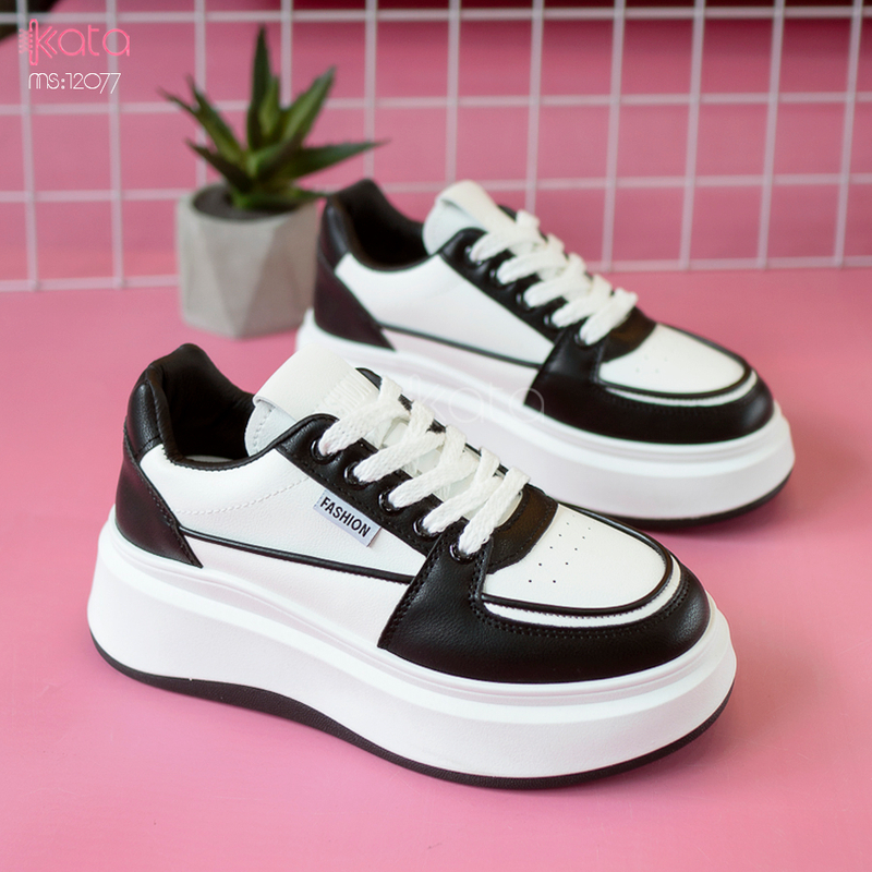 Giày tăng chiều cao,giày dạo phố phong cách Hàn Quốc nữ 12076