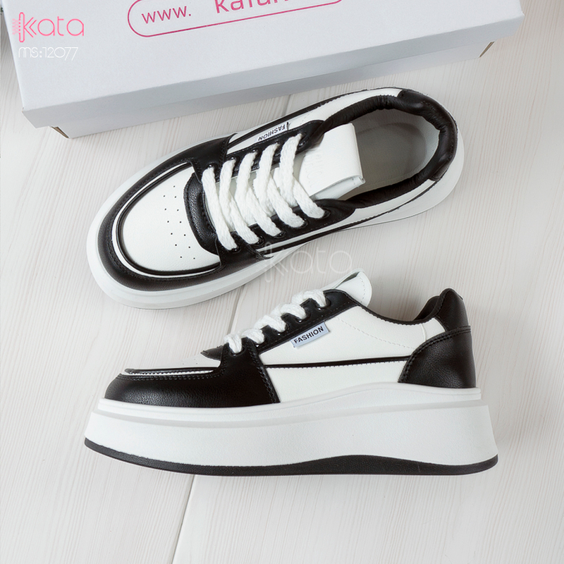 Giày tăng chiều cao,giày dạo phố phong cách Hàn Quốc nữ 12076