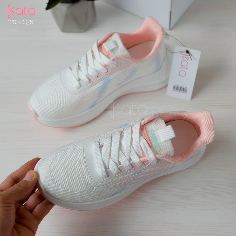 Giày nữ vải dệt thoáng khí mùa hè giày thể thao sinh viên thể dục dạo phố 12080