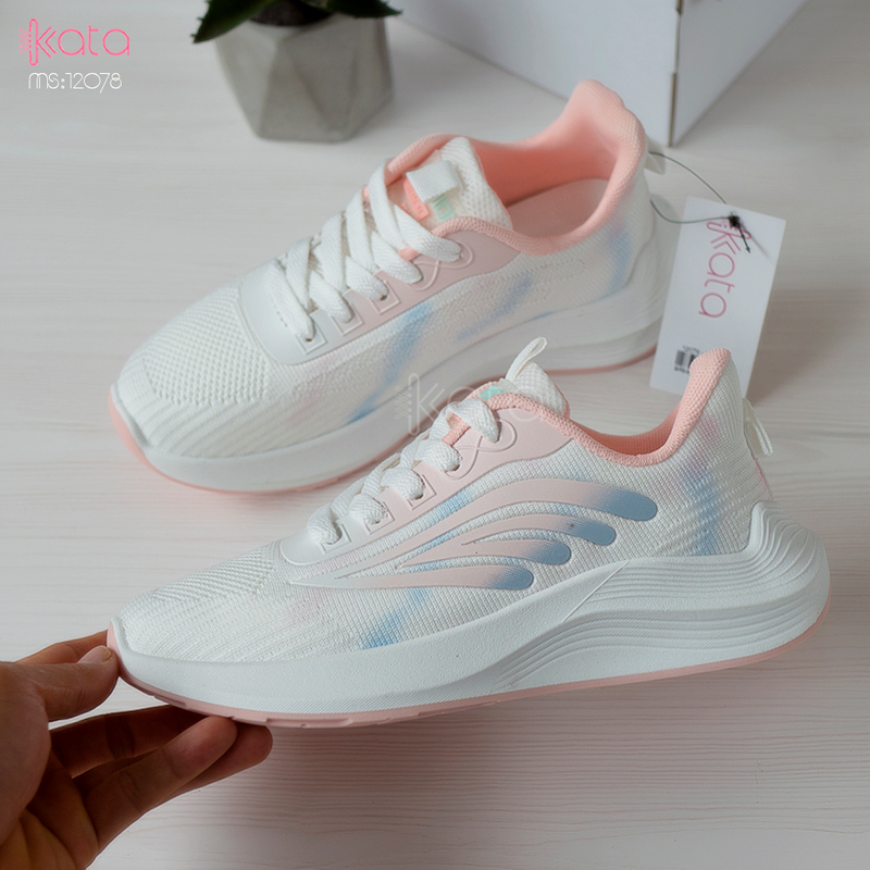 Giày nữ vải dệt thoáng khí mùa hè giày thể thao sinh viên thể dục dạo phố 12080