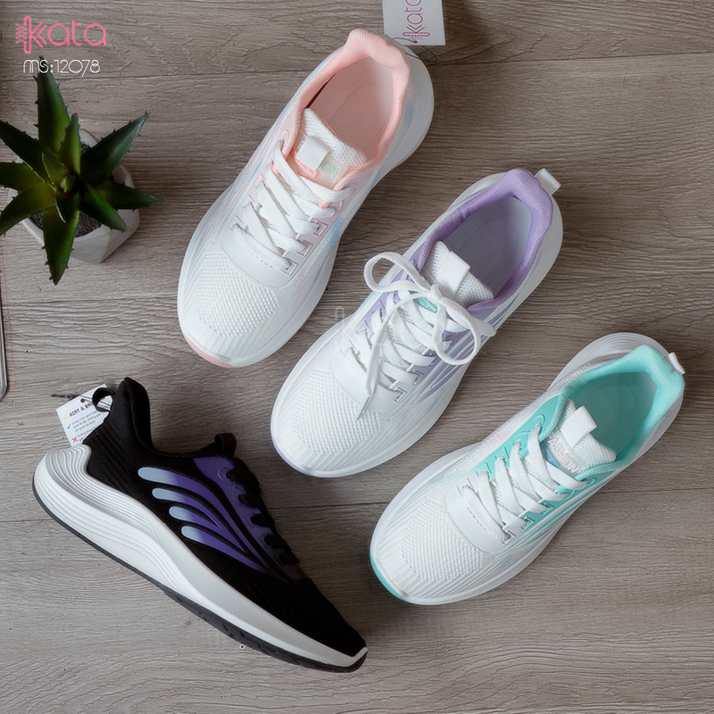 Giày nữ vải dệt thoáng khí mùa hè giày thể thao sinh viên thể dục dạo phố 12080