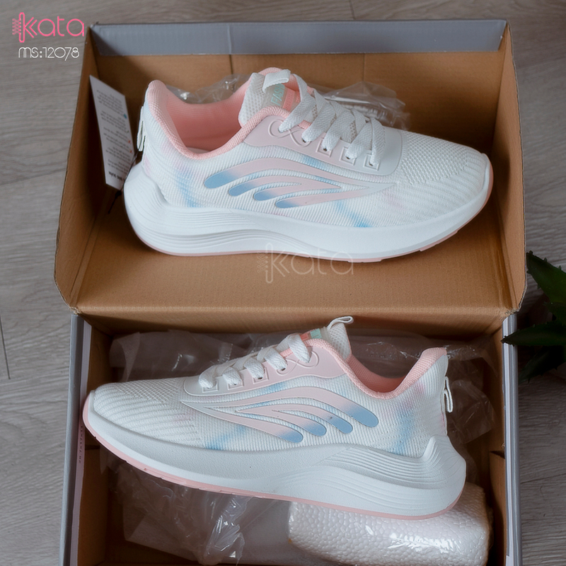 Giày nữ vải dệt thoáng khí mùa hè giày thể thao sinh viên thể dục dạo phố 12080