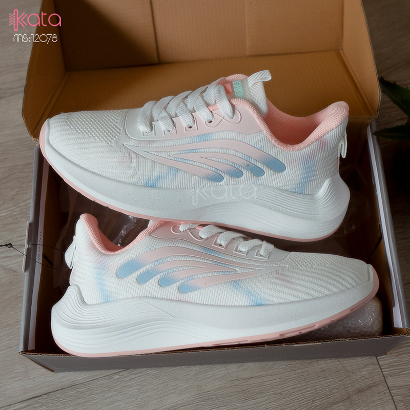 Giày nữ vải dệt thoáng khí mùa hè giày thể thao sinh viên thể dục dạo phố 12080