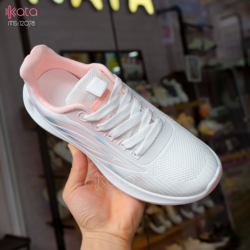 Giày nữ vải dệt thoáng khí mùa hè giày thể thao sinh viên thể dục dạo phố 12080