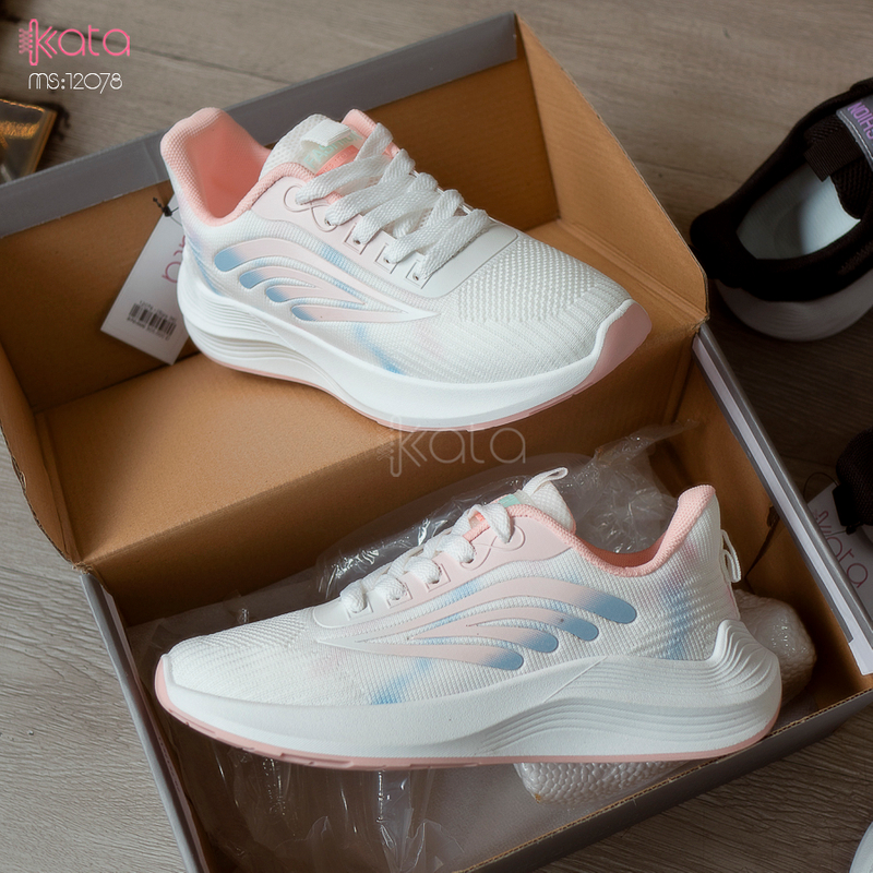 Giày nữ vải dệt thoáng khí mùa hè giày thể thao sinh viên thể dục dạo phố 12080