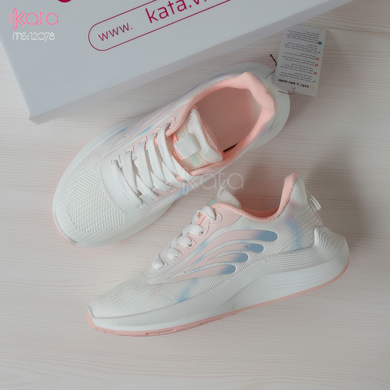 Giày nữ vải dệt thoáng khí mùa hè giày thể thao sinh viên thể dục dạo phố 12080