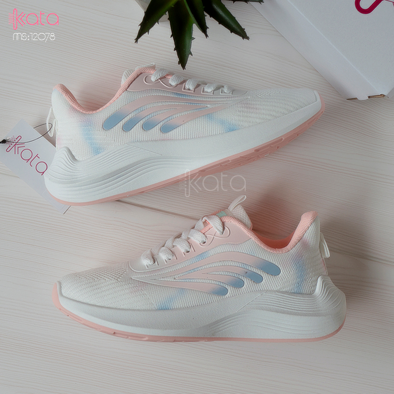 Giày nữ vải dệt thoáng khí mùa hè giày thể thao sinh viên thể dục dạo phố 12080