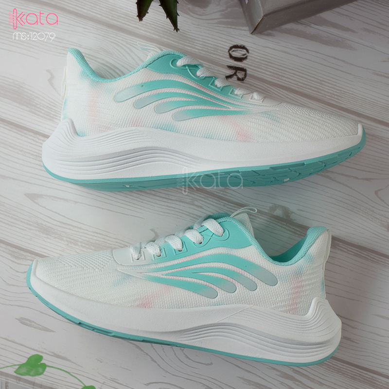 Giày nữ vải dệt thoáng khí mùa hè giày thể thao sinh viên thể dục dạo phố 12080