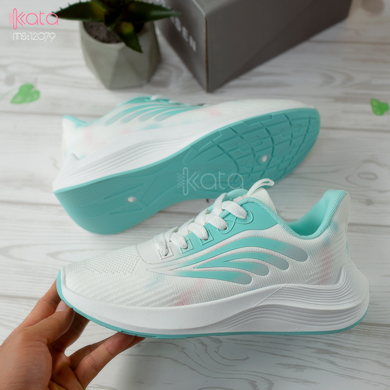 Giày nữ vải dệt thoáng khí mùa hè giày thể thao sinh viên thể dục dạo phố 12080