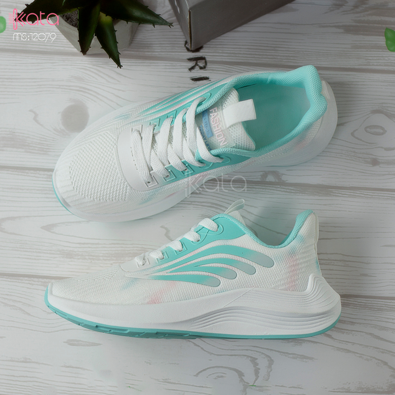 Giày nữ vải dệt thoáng khí mùa hè giày thể thao sinh viên thể dục dạo phố 12080