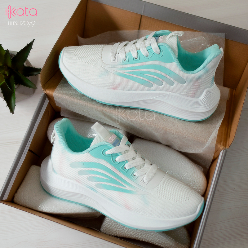 Giày nữ vải dệt thoáng khí mùa hè giày thể thao sinh viên thể dục dạo phố 12080