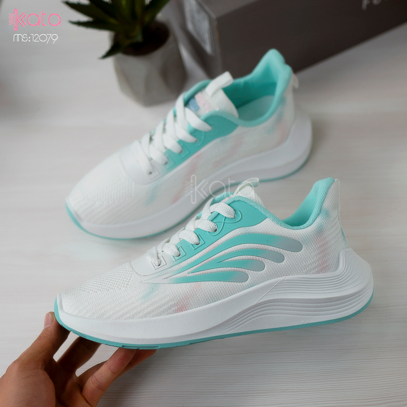 Giày nữ vải dệt thoáng khí mùa hè giày thể thao sinh viên thể dục dạo phố 12080