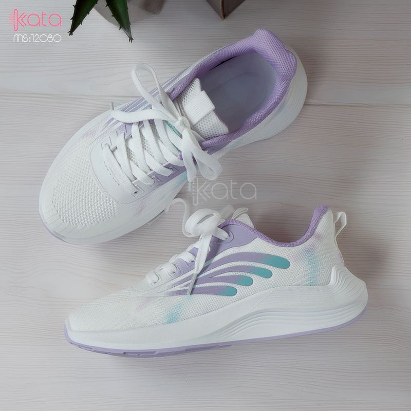 Giày nữ vải dệt thoáng khí mùa hè giày thể thao sinh viên thể dục dạo phố 12080