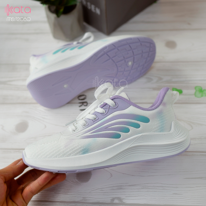 Giày nữ vải dệt thoáng khí mùa hè giày thể thao sinh viên thể dục dạo phố 12080