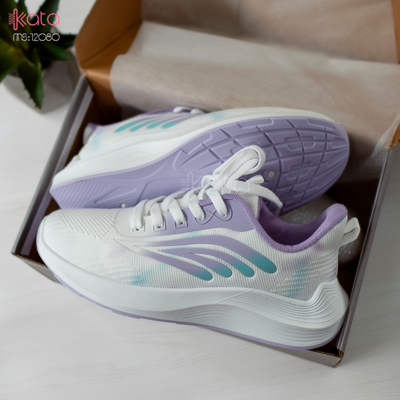 Giày nữ vải dệt thoáng khí mùa hè giày thể thao sinh viên thể dục dạo phố 12080